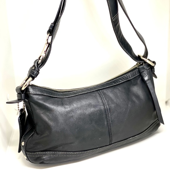 Coach💥VINTAGE~RARE~LIMITED EDITION💥Park Leather EW Duffle Bag F19729 - Picture 8 of 13